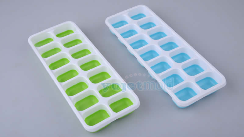 Double color ice cube box