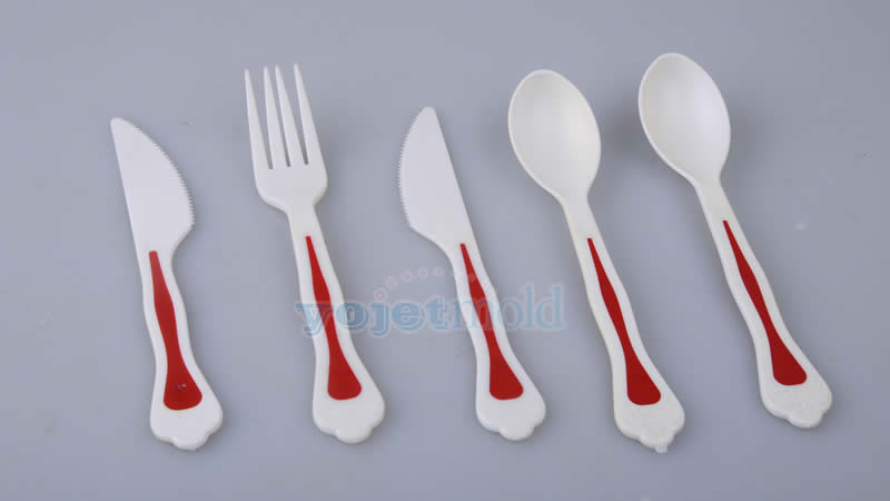 Double color cutlery