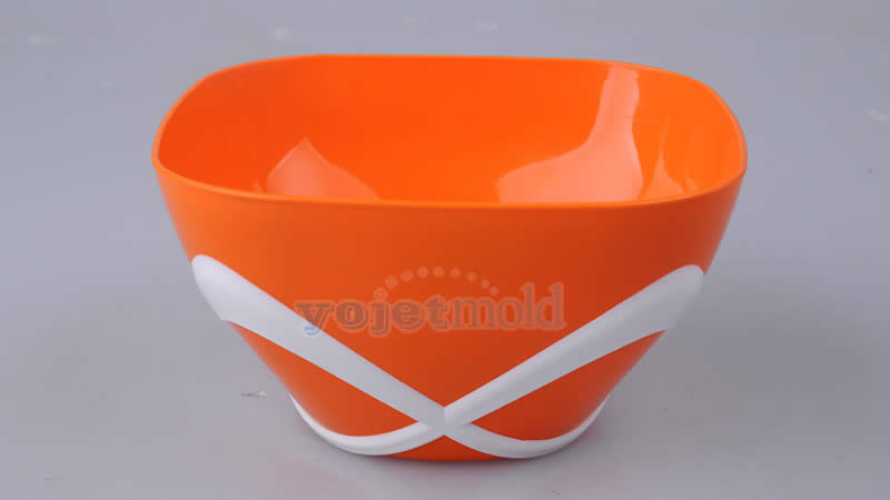 Double color side bowl